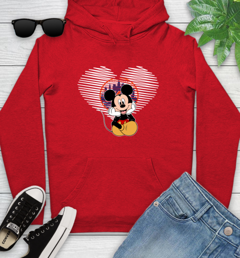 MLB New York Mets The Heart Mickey Mouse Disney Baseball T Shirt_000 Youth Hoodie 12