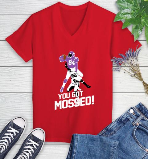 You Got Mossed Women's V-Neck T-Shirt 11