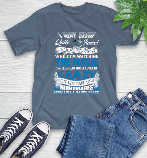 Orlando Magic NBA Basketball Don't Mess With Me While I'm Watching My Team T-Shirt 8