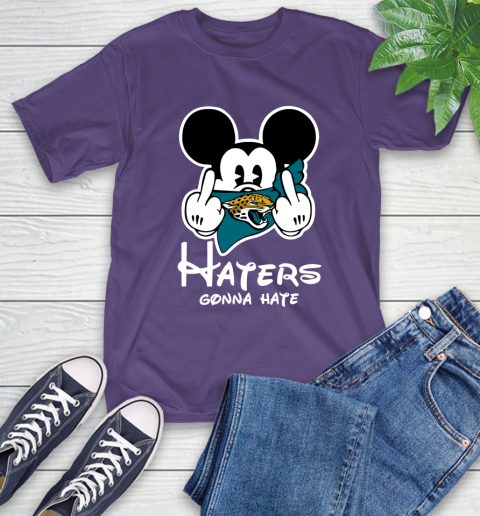 NFL Tennessee Titans Houston Texans Haters Gonna Hate Mickey Mouse Disney Football T Shirt T-Shirt 5