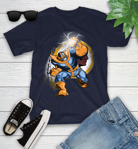 Washington Redskins NFL Football Thanos Avengers Infinity War Marvel Youth T-Shirt 2