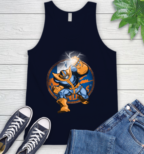 New York Islanders NHL Hockey Thanos Avengers Infinity War Marvel Tank Top 2