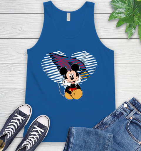 NFL Arizona Cardinals The Heart Mickey Mouse Disney Football T Shirt_000 Tank Top 4
