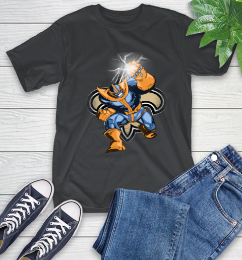 New Orleans Saints NFL Football Thanos Avengers Infinity War Marvel T-Shirt