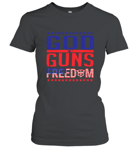 DEMOLITION RANCH God Gun Freedom T Shirt Women T-Shirt