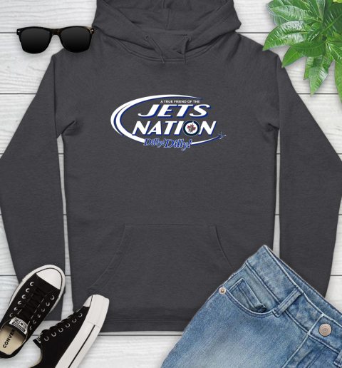 NHL A True Friend Of The Winnipeg Jets Dilly Dilly Hockey Sports Youth Hoodie 8