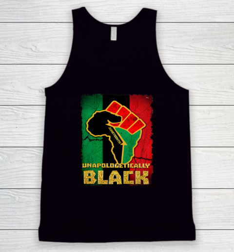 Black Girl, Women Shirt Unapologetically Dope Juneteenth African American Black Tank Top