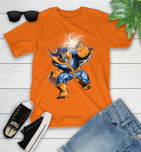 St.Louis Blues NHL Hockey Thanos Avengers Infinity War Marvel Youth T-Shirt 9