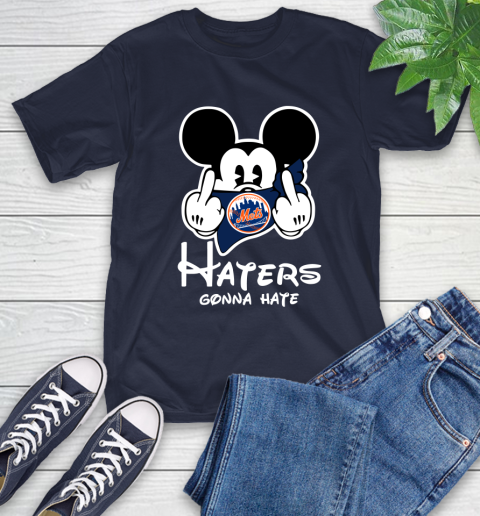 MLB New York Mets Haters Gonna Hate Mickey Mouse Disney Baseball T Shirt_000 T-Shirt 3