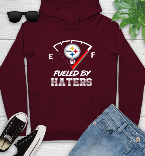 Pittsburgh Steelers NFL Football Fueled By Haters Sports Youth Hoodie 7
