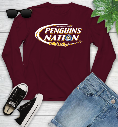 NHL A True Friend Of The Pittsburgh Penguins Dilly Dilly Hockey Sports Youth Long Sleeve 6