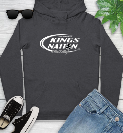 NHL A True Friend Of The Los Angeles Kings Dilly Dilly Hockey Sports Youth Hoodie 8