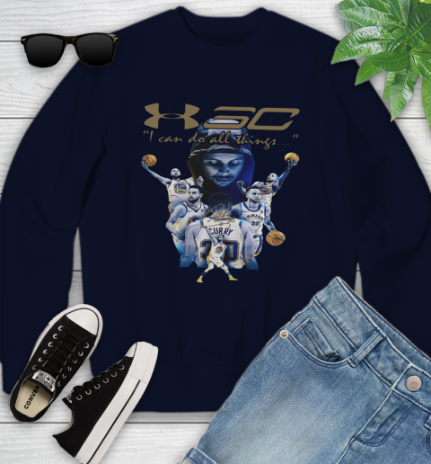 i can do all things stephen curry youth shirt