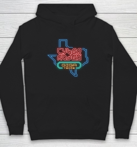 Cyber Rodeo Shirt Elon Musk Giga Texas Tesla Event Hoodie