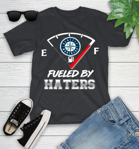 Seattle Mariners MLB Baseball Fueled By Haters Sports Youth T-Shirt
