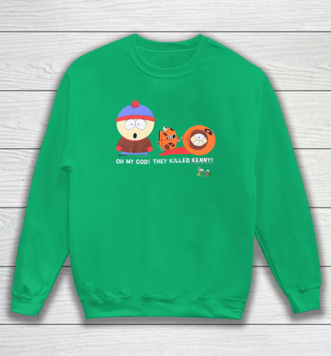 Oh My God They Killed Kenny Shirt South Park Adult Cartoon Sweatshirt 4