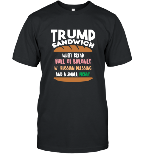 Trump Sandwich Anti Trump Impeachment Funny T Shirt T-Shirt