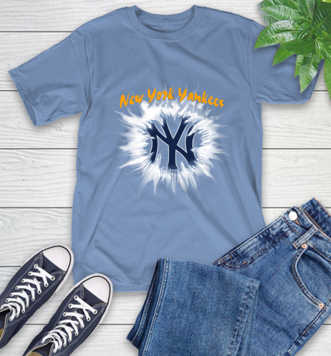 New York Yankees MLB Baseball Adoring Fan Rip Sports T-Shirt 12