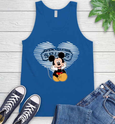 NBA San Antonio Spurs The Heart Mickey Mouse Disney Basketball Tank Top 4
