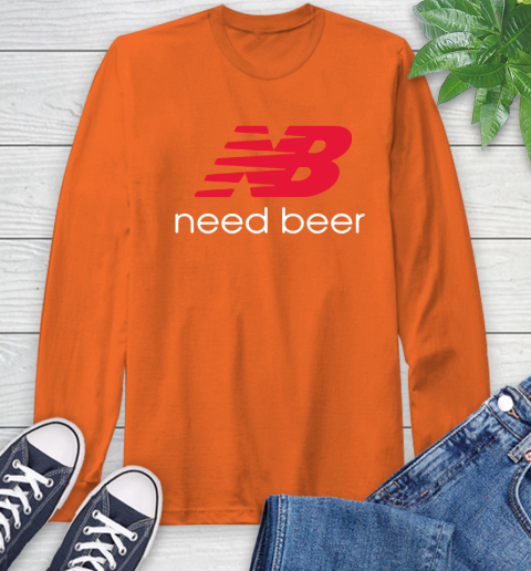 new balance orange t shirt