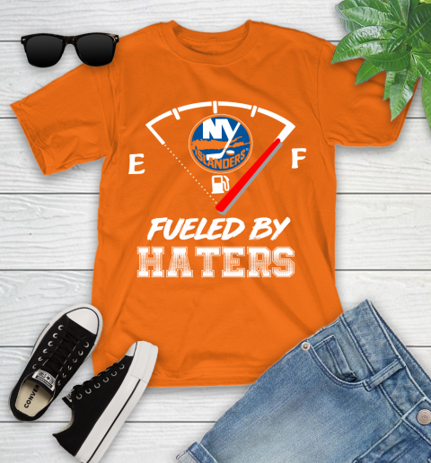 New York Islanders NHL Hockey Fueled By Haters Sports Youth T-Shirt 9