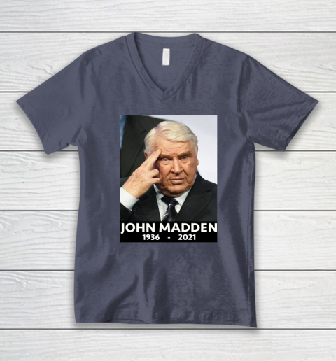 John Madden 1936  2021 V-Neck T-Shirt 12