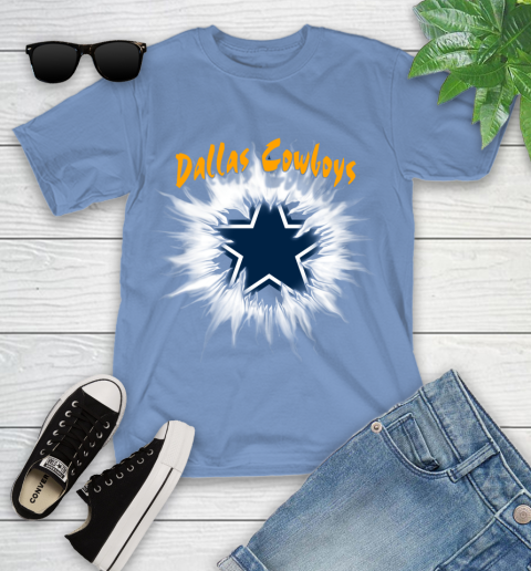 Dallas Cowboys NFL Football Adoring Fan Rip Sports Youth T-Shirt 15