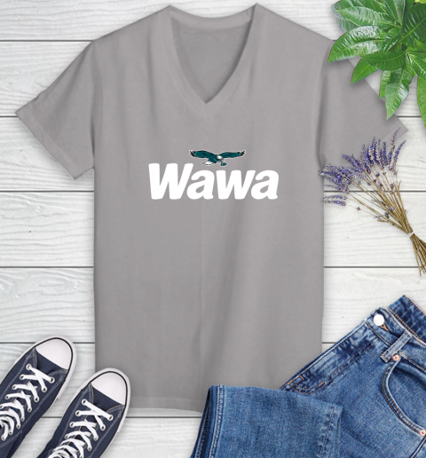 Wawa Eagles Women's V-Neck T-Shirt 4