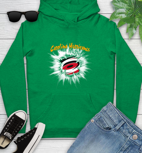 Carolina Hurricanes NHL Hockey Adoring Fan Rip Sports Youth Hoodie 9