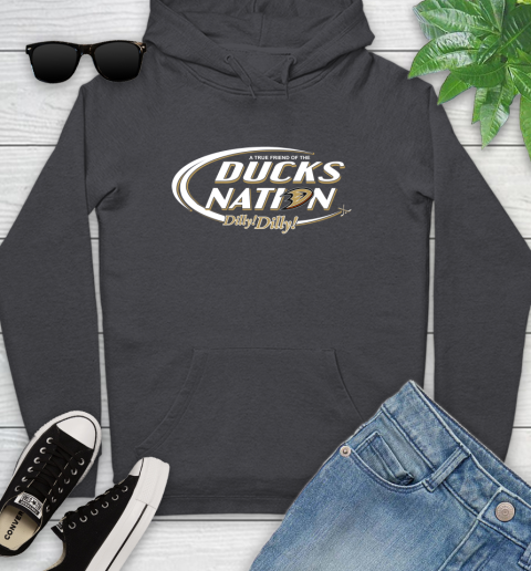 NHL A True Friend Of The Anaheim Ducks Dilly Dilly Hockey Sports Youth Hoodie 8