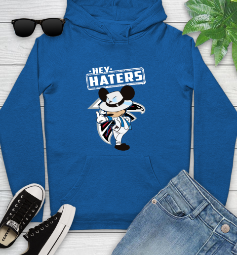 NFL Hey Haters Mickey Football Sports Atlanta Falcons Youth Hoodie 11