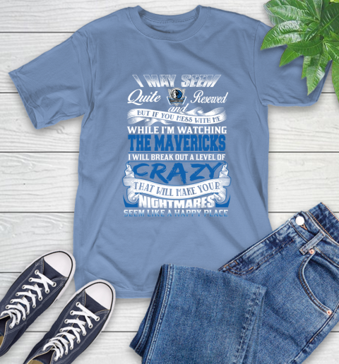 Dallas Mavericks NBA Basketball Don't Mess With Me While I'm Watching My Team T-Shirt 13 Dallas Mavericks NBA Basketball Don't Mess With Me While I'm Watching My Team T-Shirt - Image 13