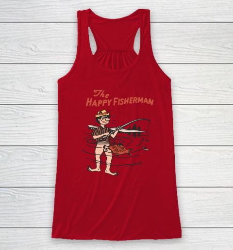 The Happy Fisherman Racerback Tank 3