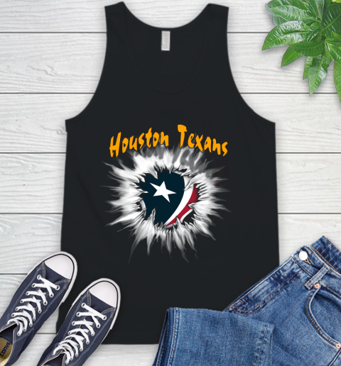 Houston Texans NFL Football Adoring Fan Rip Sports Tank Top