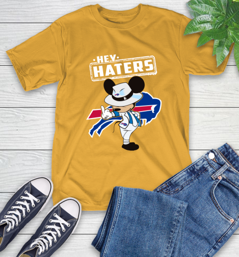 NFL Hey Haters Mickey Football Sports Buffalo Bills T-Shirt 2