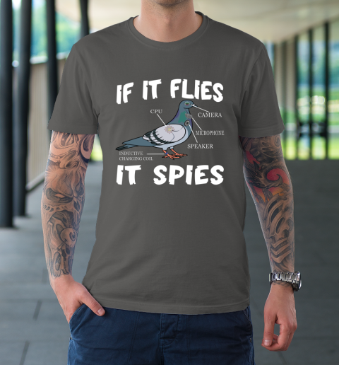Birds Are Not Real Shirt Funny Bird Spies Conspiracy Theory Birds T-Shirt 14