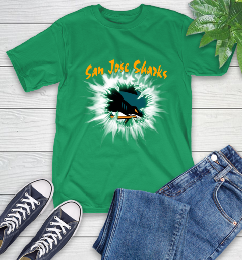 San Jose Sharks NHL Hockey Adoring Fan Rip Sports T-Shirt 7