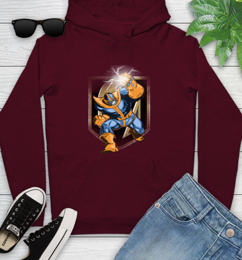 Vegas Golden Knights NHL Hockey Thanos Avengers Infinity War Marvel Youth Hoodie 7