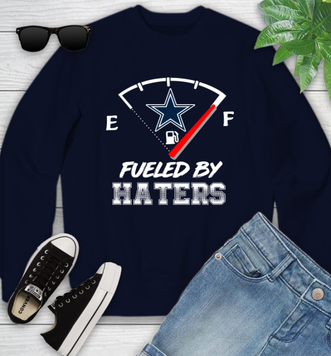 Dallas Cowboys NFL Football Fueled By Haters Sports Youth Sweatshirt 2