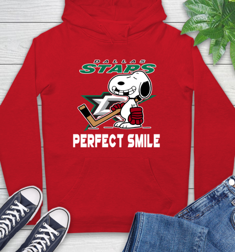 NHL Dallas Stars Snoopy Perfect Smile The Peanuts Movie Hockey T Shirt Hoodie 10