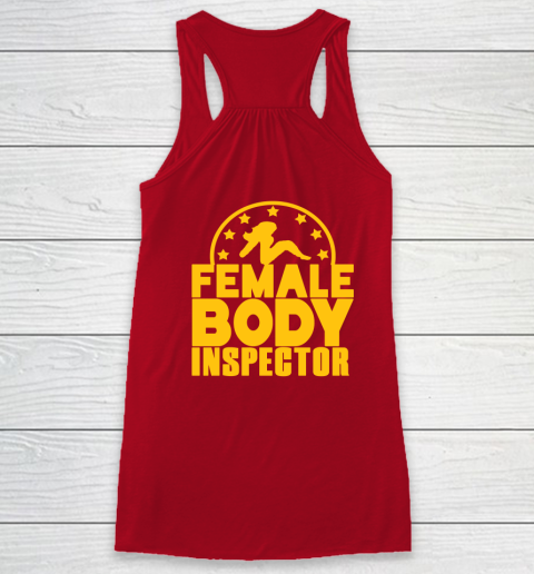 Female Body Inspector Cobra Kai Racerback Tank 9