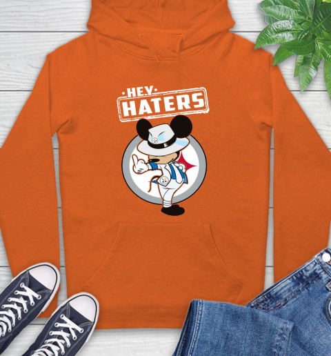 NFL Hey Haters Mickey Football Sports Pittsburgh Steelers Hoodie 4