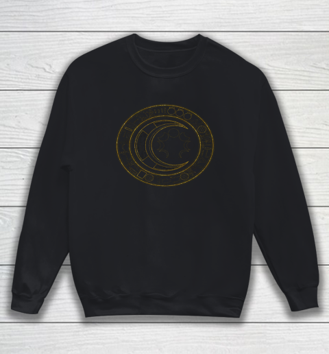 Marvel Moon Knight Crescent Egyptian Symbols Sweatshirt