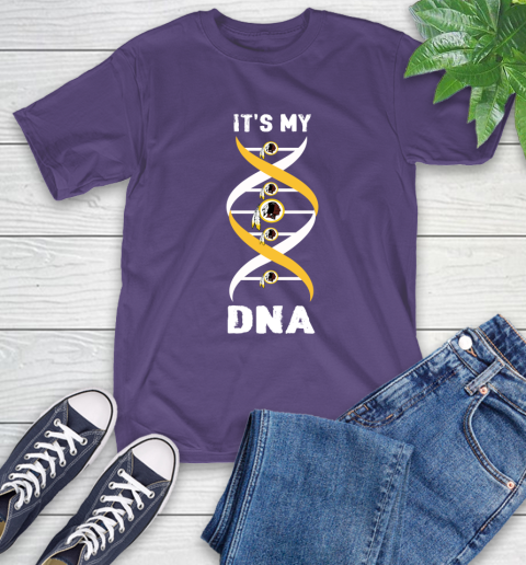 Washington Redskins NFL Football It's My DNA Sports T-Shirt 5
