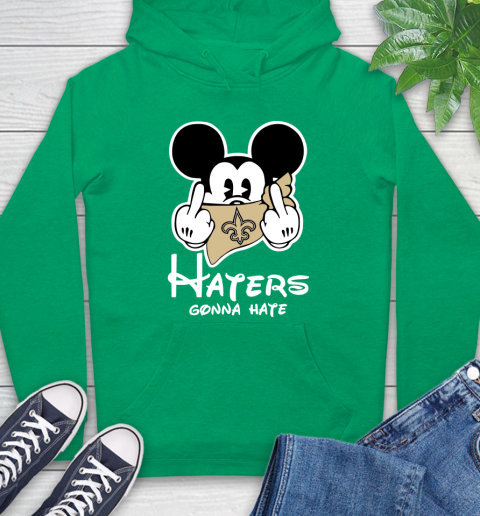 NFL New Orleans Saints Haters Gonna Hate Mickey Mouse Disney Football T Shirt Hoodie 8