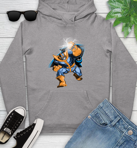 Carolina Panthers NFL Football Thanos Avengers Infinity War Marvel Youth Hoodie 6