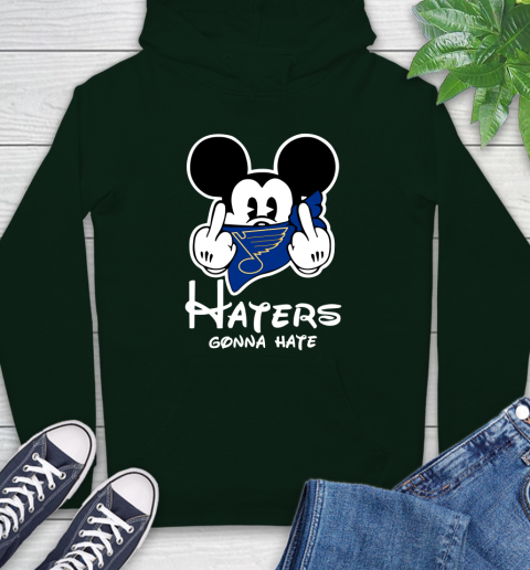NHL St.Louis Blues Haters Gonna Hate Mickey Mouse Disney Hockey T Shirt Hoodie 12