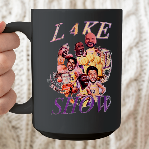 Lake Show Shirt LeBron James Ceramic Mug 15oz