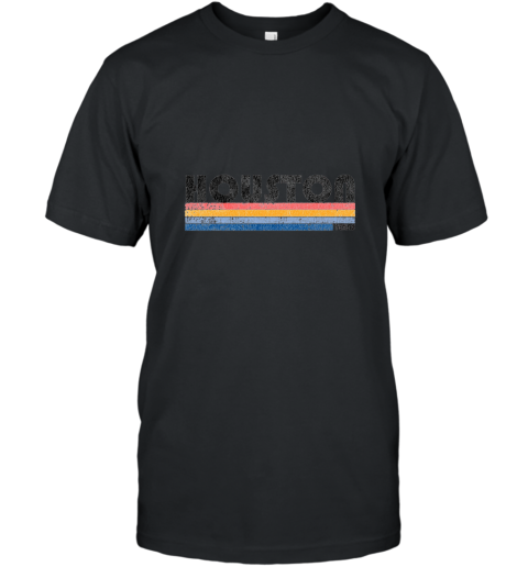 Vintage 1980s Style Houston Texas T Shirt T-Shirt