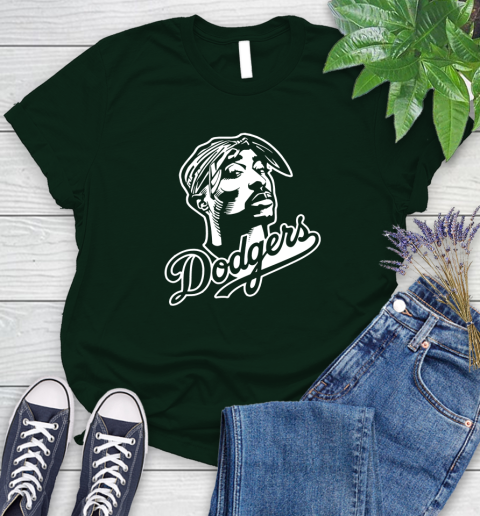 Tupac Dodgers Women's T-Shirt 6
